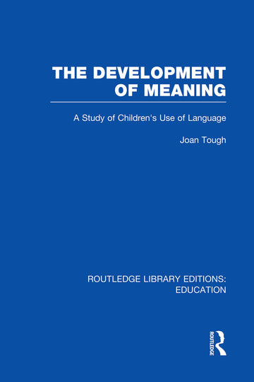 Development of Meaning (RLE Edu I)