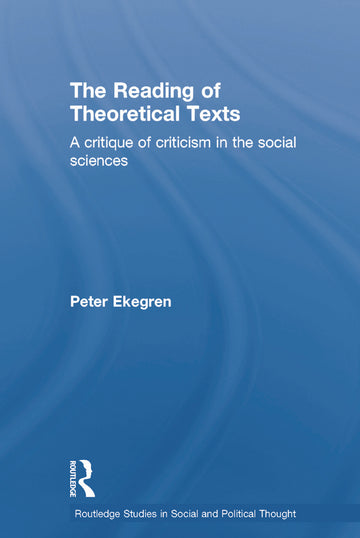 Reading of Theoretical Texts