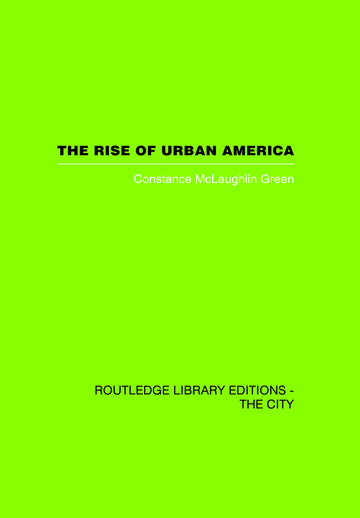 Rise of Urban America