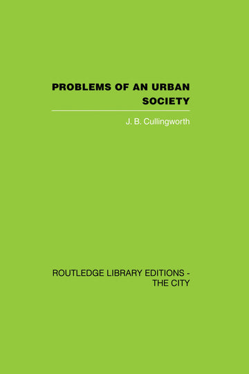 Problems of an Urban Society