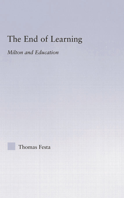 End of Learning
