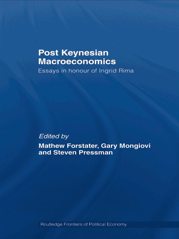 Post-Keynesian Macroeconomics