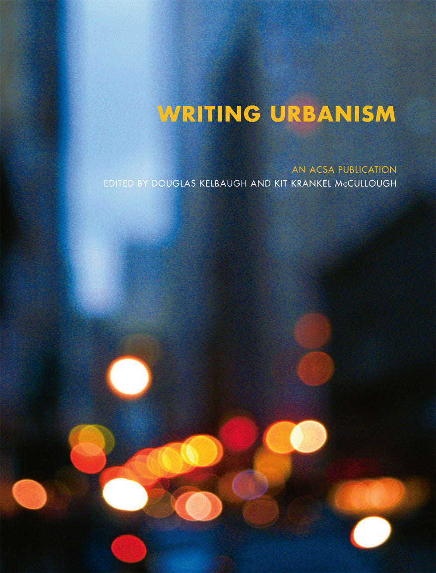 Writing Urbanism