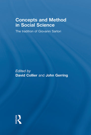 Concepts and Method in Social Science