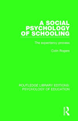 Social Psychology of Schooling