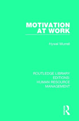 Motivation at Work