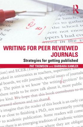 Writing for Peer Reviewed Journals