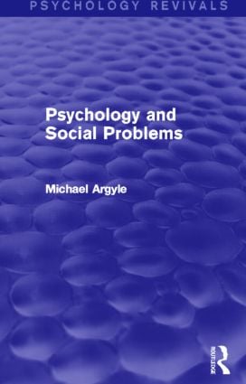 Psychology and Social Problems