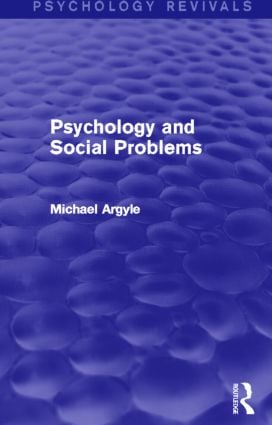 Psychology and Social Problems
