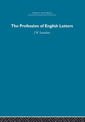Profession of English Letters