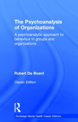 Psychoanalysis of Organizations