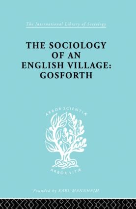 Sociology of an English Village: Gosforth