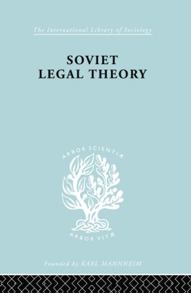 Soviet Legal Theory    Ils 273
