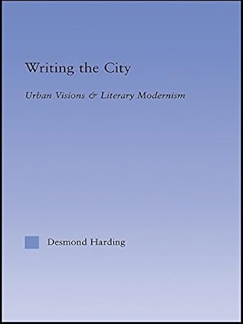 Writing the City - Hardback