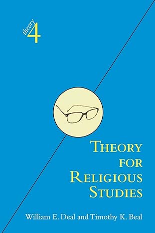 Theory for Religious Studies - Hardback