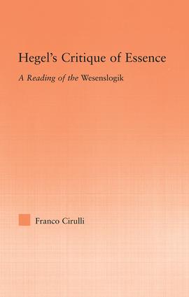 Hegel's Critique of Essence