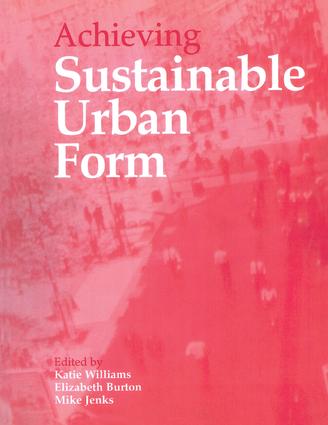 Achieving Sustainable Urban Form