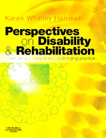 Perspectives on Disability And Rehabilitation