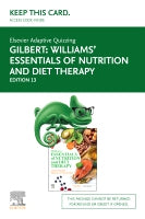 Elsevier Adaptive Quizzing for Williams' Essentials of Nutrition and Diet Therapy (Access Card)