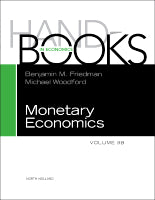Handbook of Monetary Economics Volume 3B