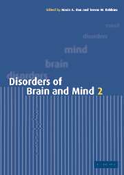 Disorders of Brain and Mind: Volume 2