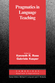 Pragmatics in Language Teaching