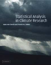 Statistical Analysis in Climate Research