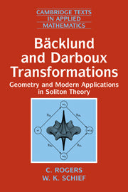 Bäcklund and Darboux Transformations