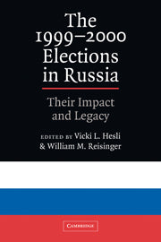 The 1999–2000 Elections in Russia