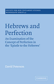 Hebrews and Perfection
