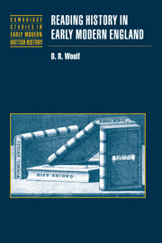 Reading History in Early Modern England