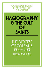 Hagiography and the Cult of Saints