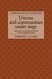Unions and Communities under Siege