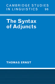 The Syntax of Adjuncts