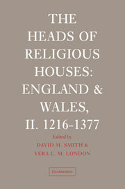 The Heads of Religious Houses