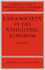 Law and Society in the Visigothic Kingdom