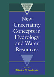 New Uncertainty Concepts in Hydrology and Water Resources