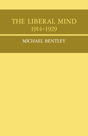 The Liberal Mind 1914-29