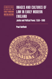 Images and Cultures of Law in Early Modern England