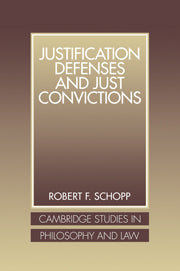 Justification Defenses and Just Convictions