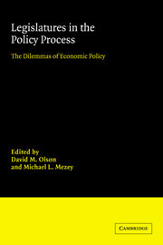 Legislatures in the Policy Process