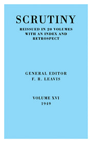 Scrutiny: A Quarterly Review vol. 16 1949