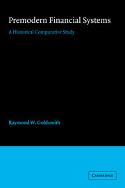Premodern Financial Systems