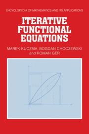 Iterative Functional Equations