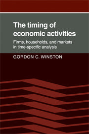 The Timing of Economic Activities