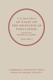 An Essay on the Principle of Population: Volume 1