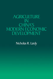 Agriculture in China's Modern Economic Development