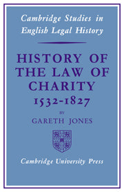 History of the Law of Charity, 1532-1827
