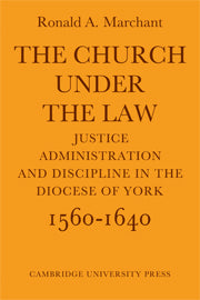 The Church Under the Law