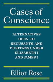 Cases of Conscience